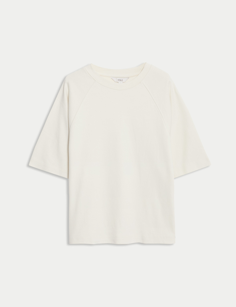 Pure Cotton Relaxed Boxy T-Shirt
