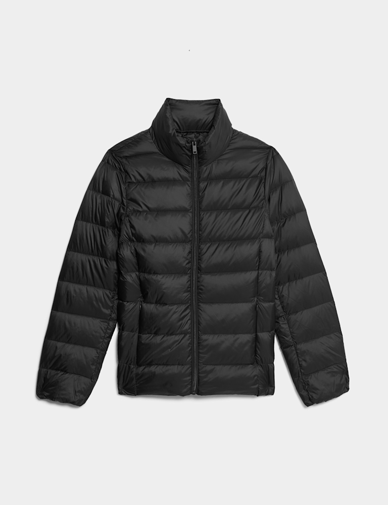 Petite Feather & Down Packaway Puffer Jacket