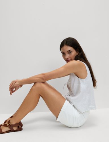 Denim Boyfriend Shorts