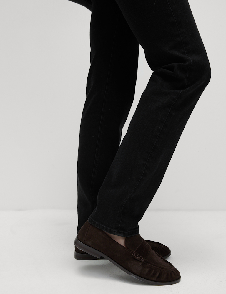 Magic Shaping High Waisted Straight Leg Jeans