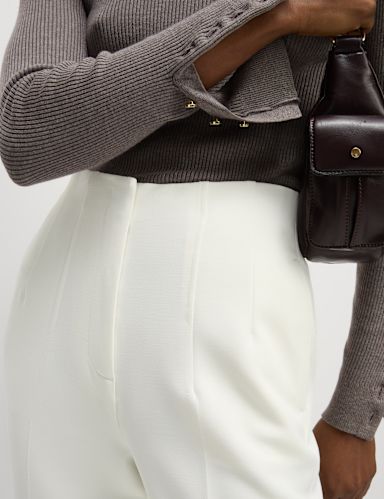 Tapered Ankle Grazer Trousers