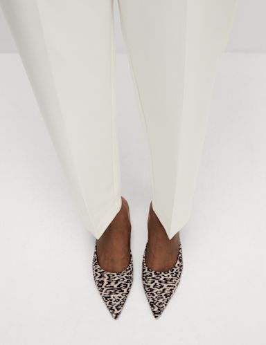 Tapered Ankle Grazer Trousers