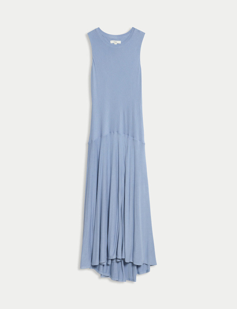 Jersey Midaxi Column Dress