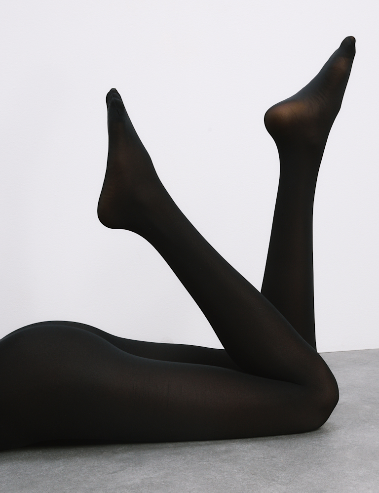 2pk 40 Denier Opaque Tights