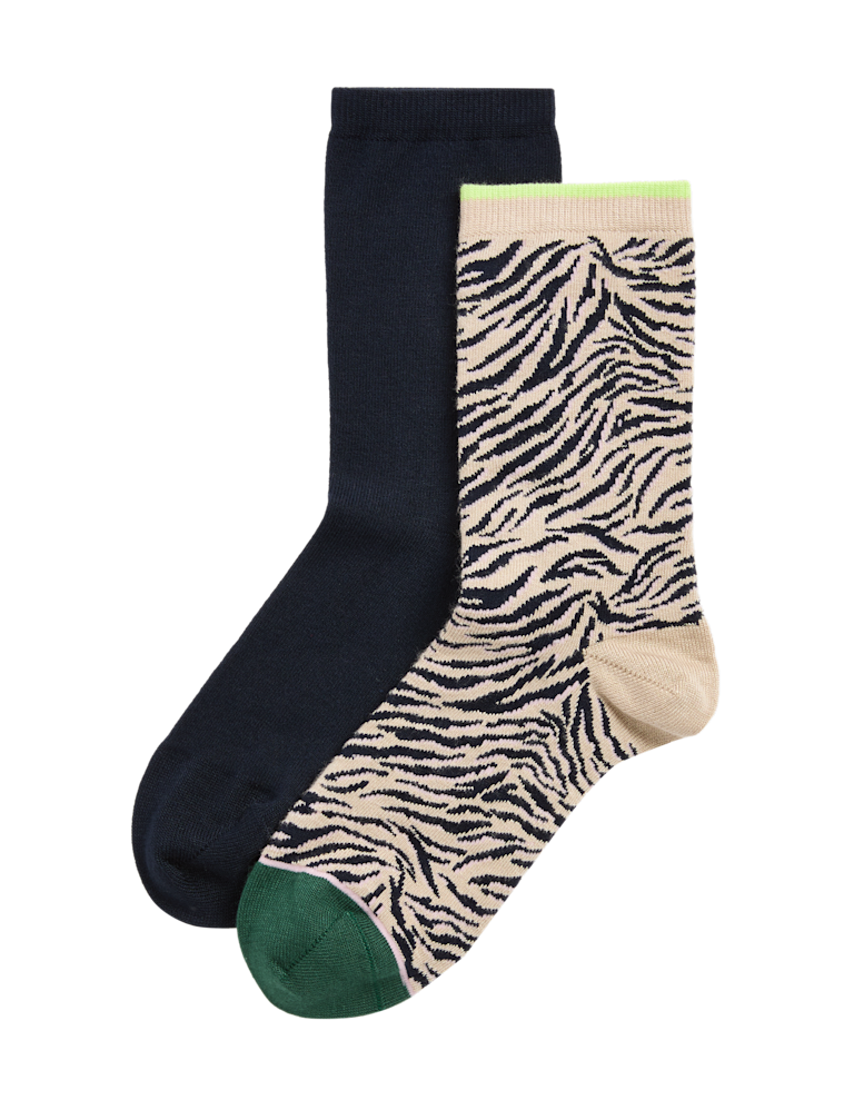 2pk Sumptuously Soft™ Crew Socks