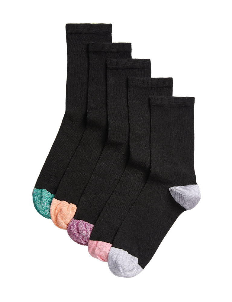5pk Sumptuously Soft™ Ankle Socks
