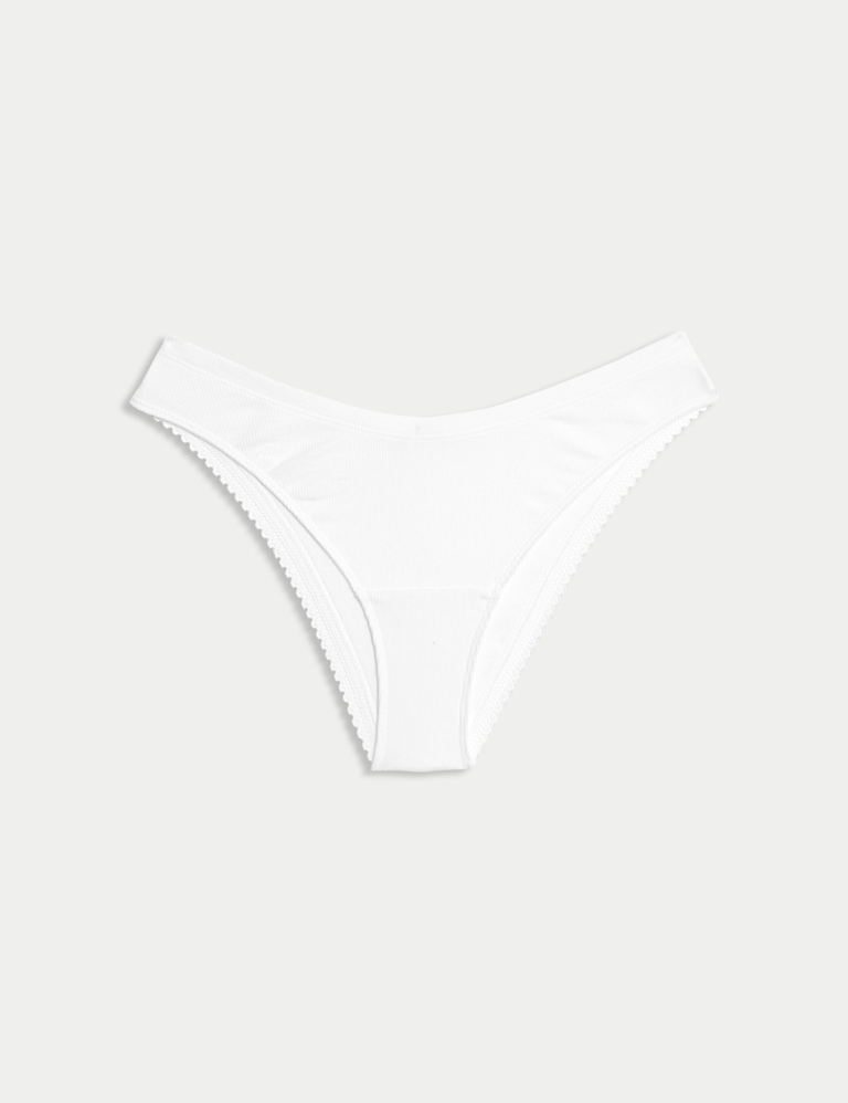 Cotton Rich Rib Miami Knickers