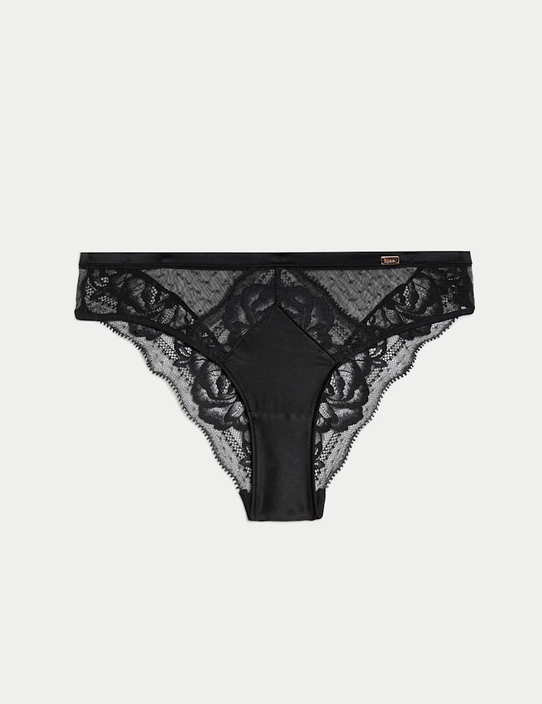 Silk & Lace Brazilian Knickers