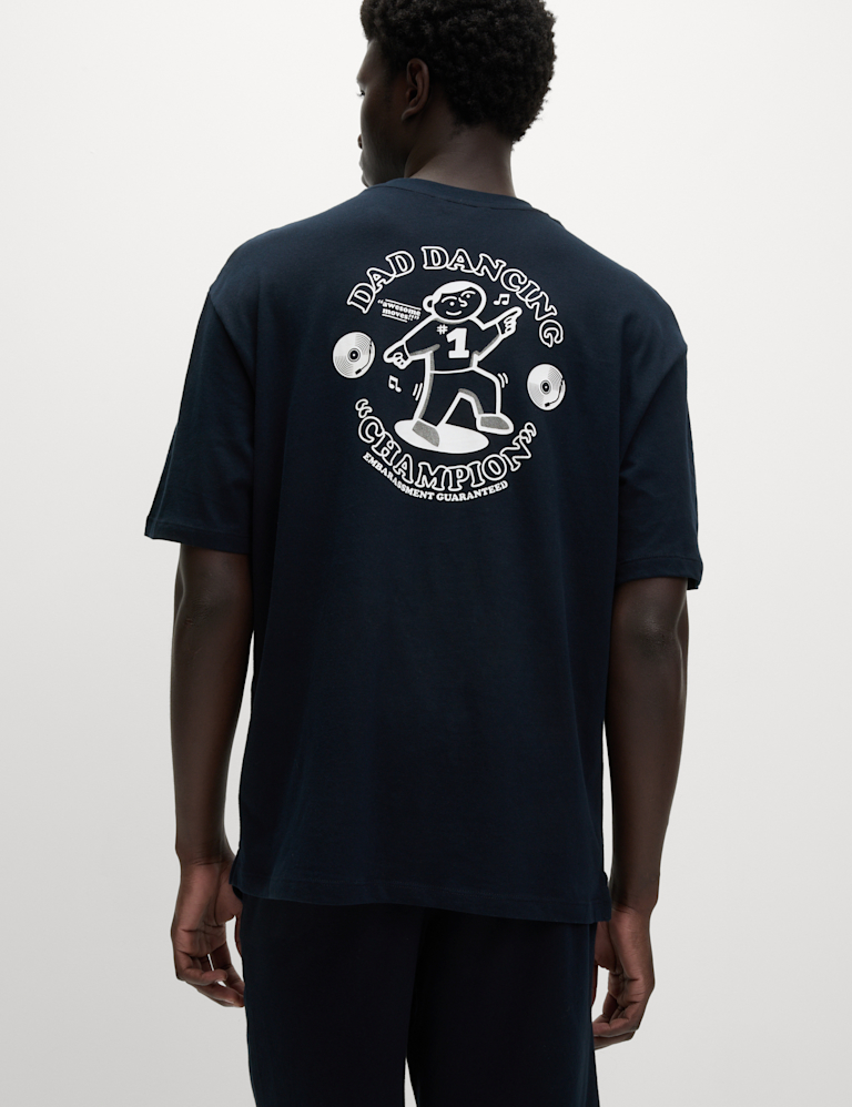 Pure Cotton Dad Dancing Pyjama Set