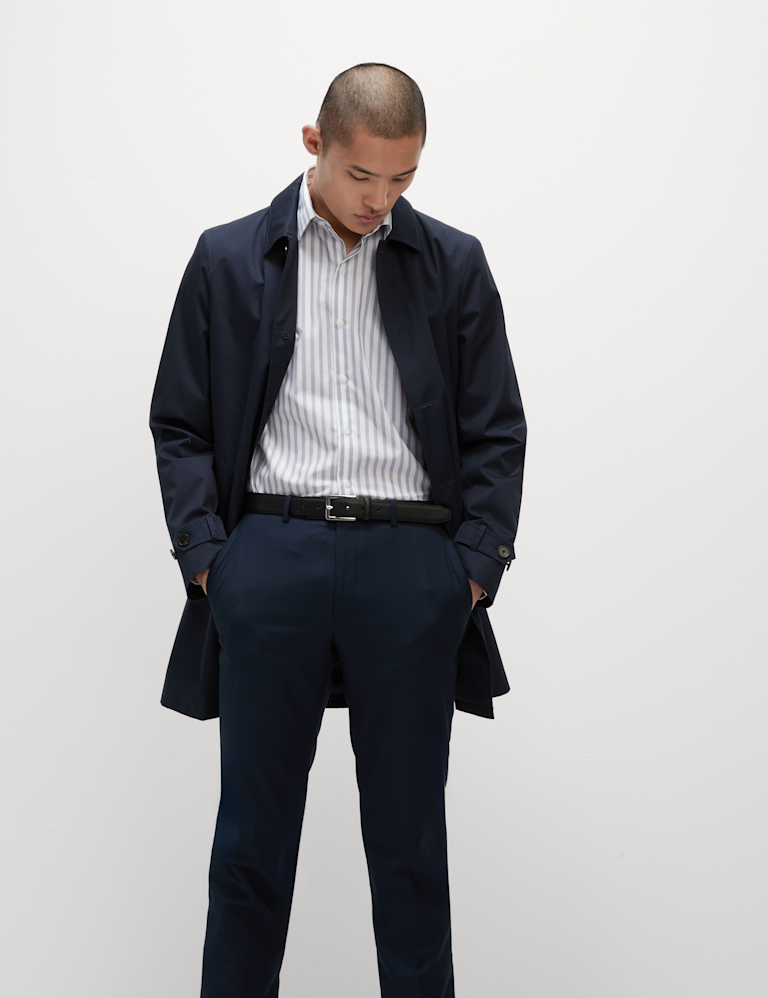 Regular Fit Pure Cotton Striped Shirt