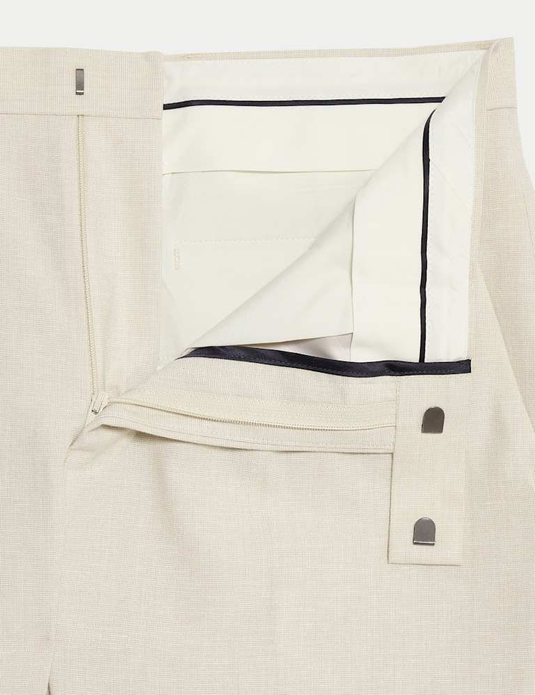 Slim Fit Stretch Suit Trousers