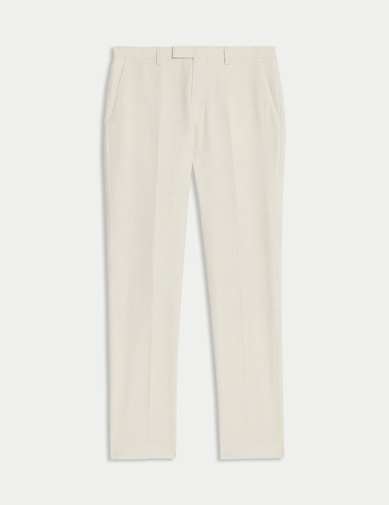 Slim Fit Stretch Suit Trousers