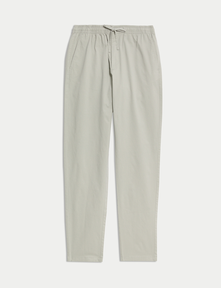 Tapered Fit Lightweight Trousers