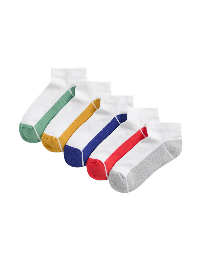 5pk Cotton Rich Cushioned Trainer Liners™ (6 Small – 7 Large)