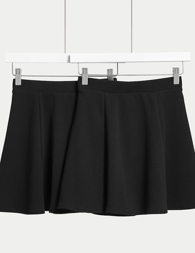 2pk Girls’ Jersey Skater School Skirts (2-18 Yrs)