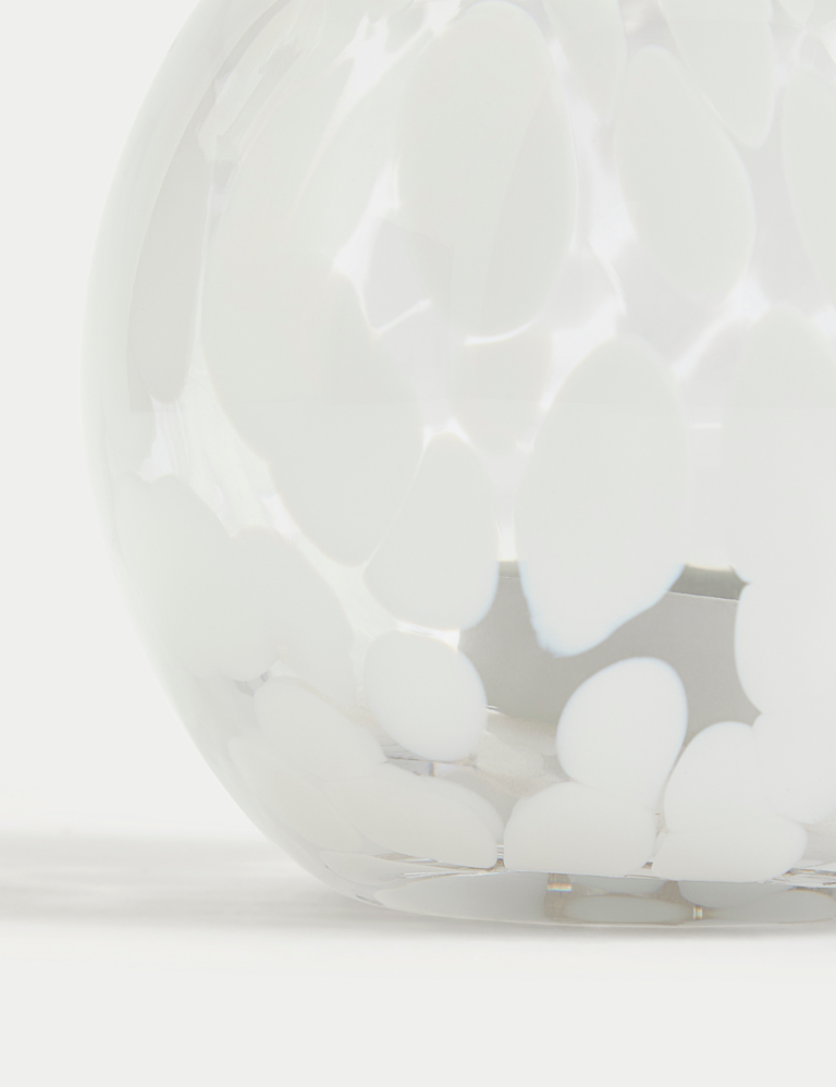 Confetti Glass Tealight Holder