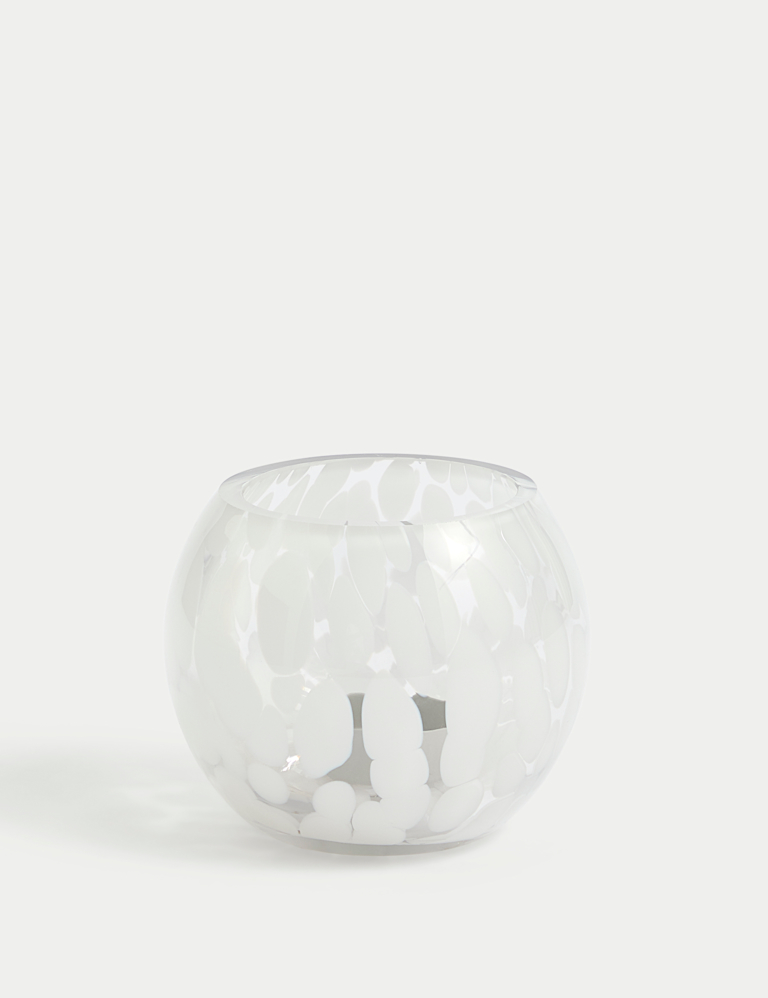 Confetti Glass Tealight Holder