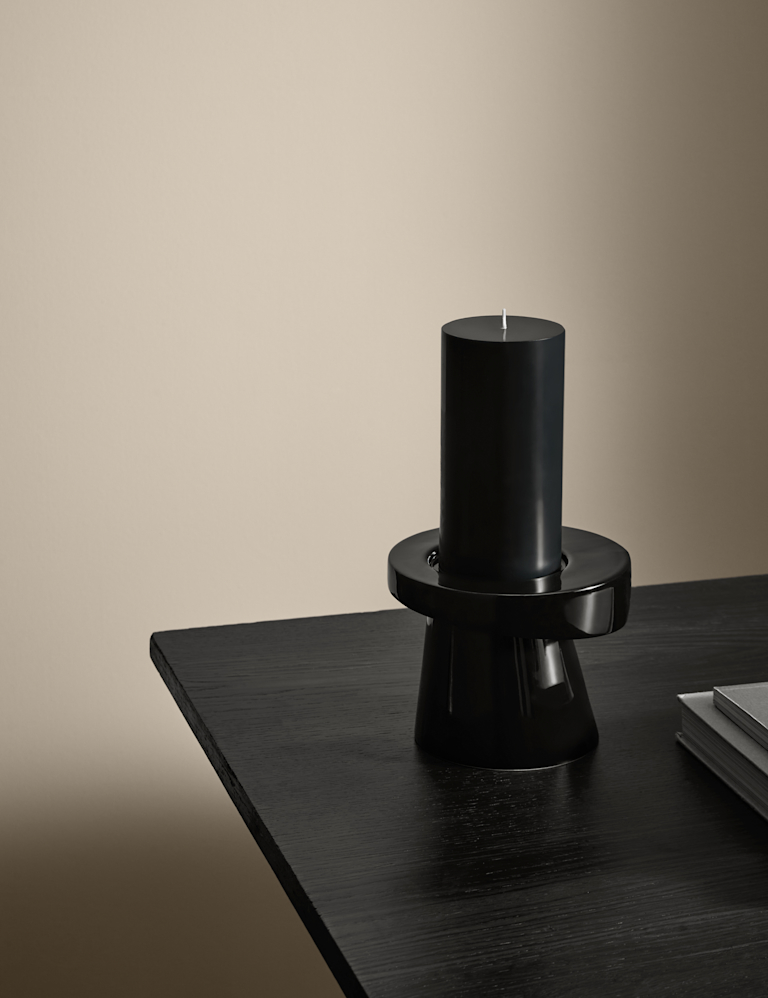 Raised Pillar Candle Holder