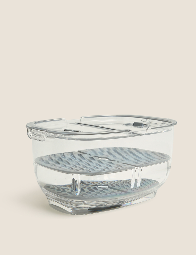 Set of 3 Nesting Fridge Storage Containers