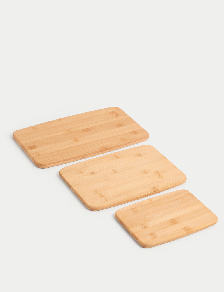 Set of 3 Bamboo Chopping Boards