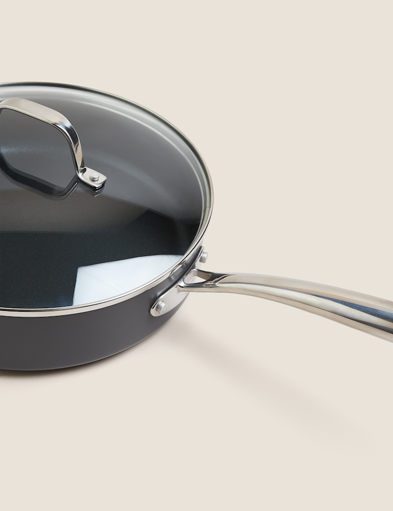 Hard Anodised 26cm Large Sauté Pan