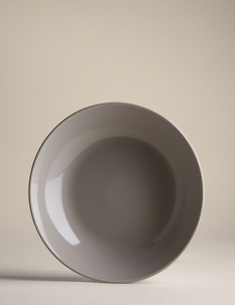 Set of 4 Everyday Stoneware Pasta Bowls