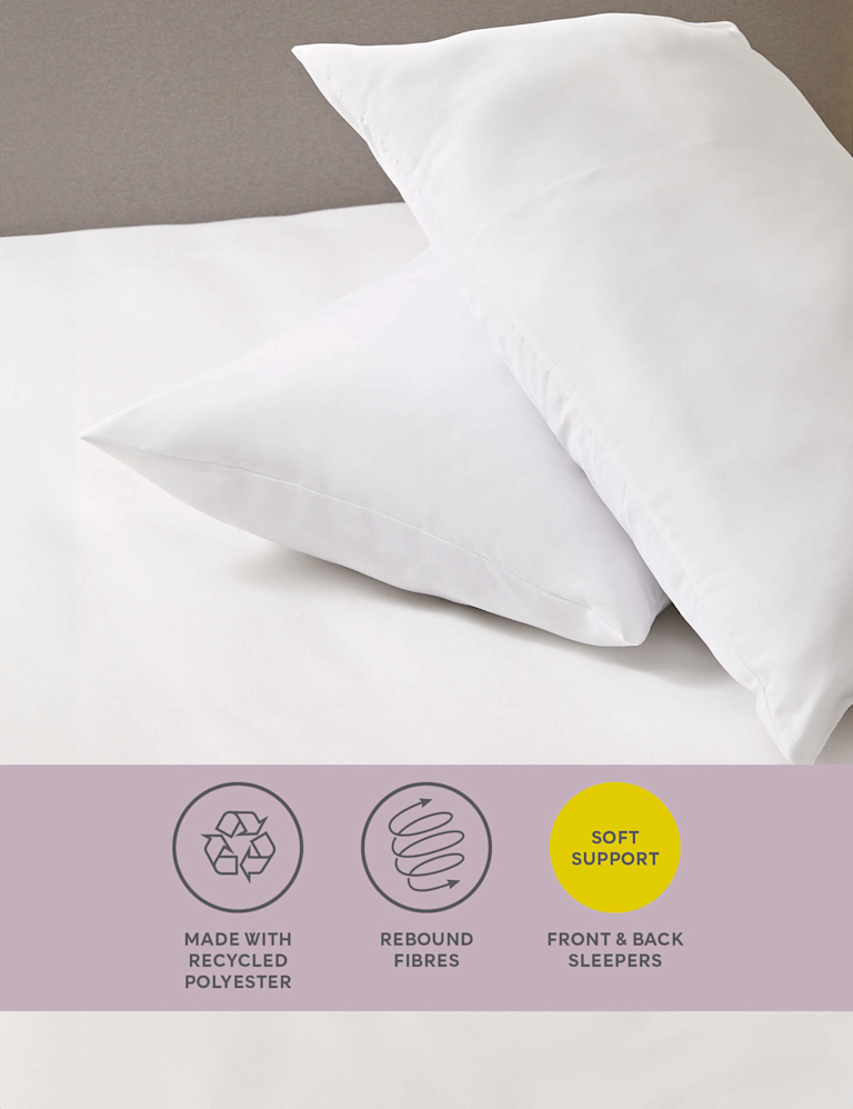 2pk Simply Soft Soft Pillows
