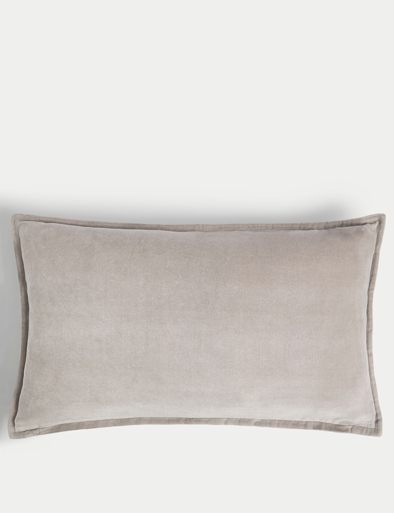 Pure Cotton Velvet Bolster Cushion Pure Cotton Velvet Bolster Cushion