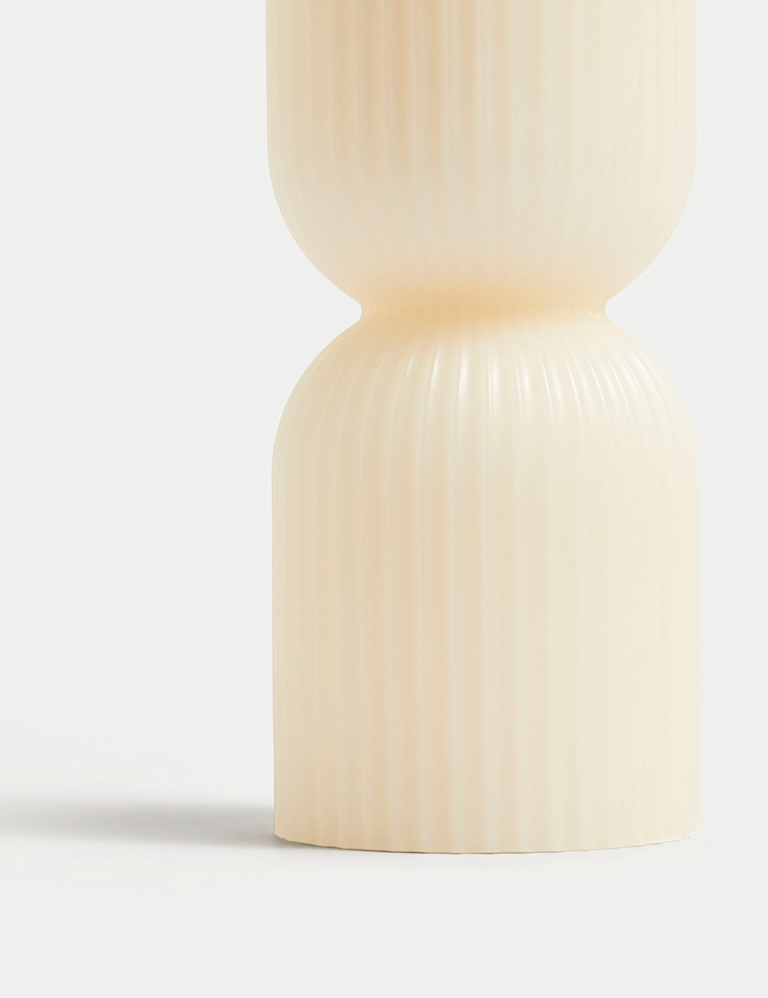 Ridged Pillar Candle