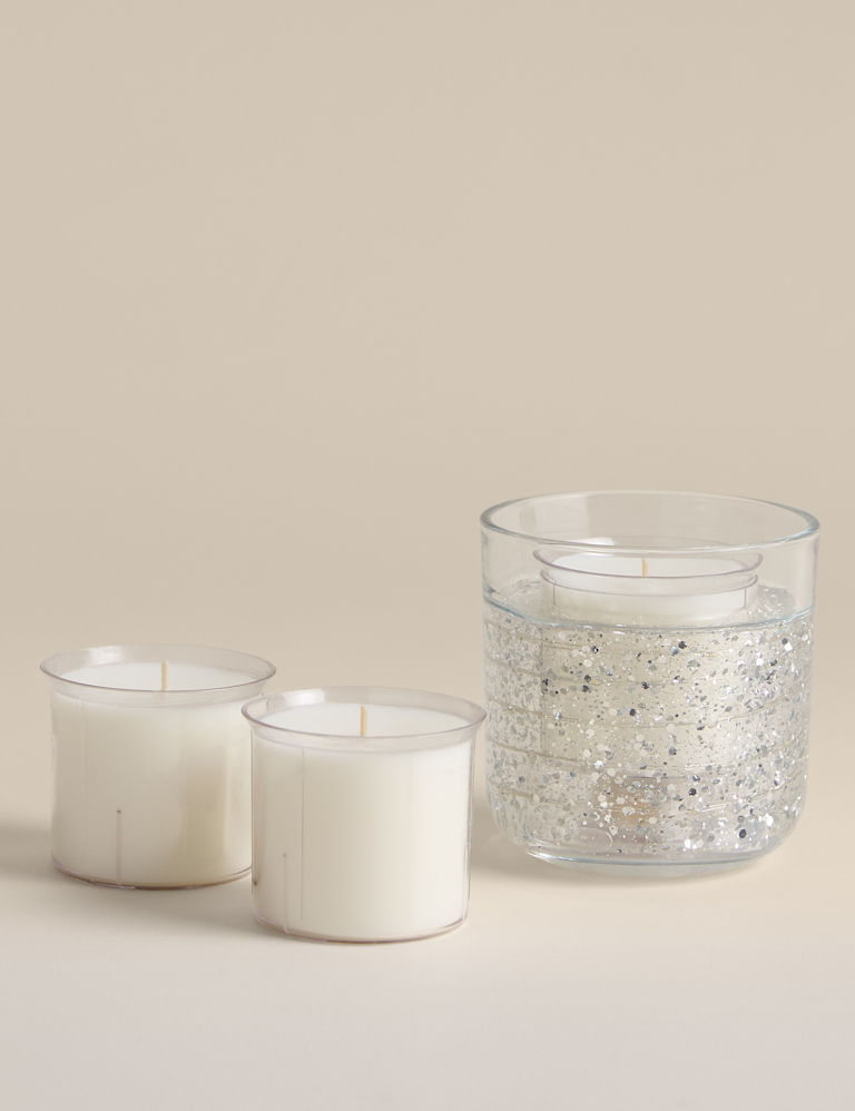 Neroli, Lime & Bergamot Light Up Candle & Refill Set