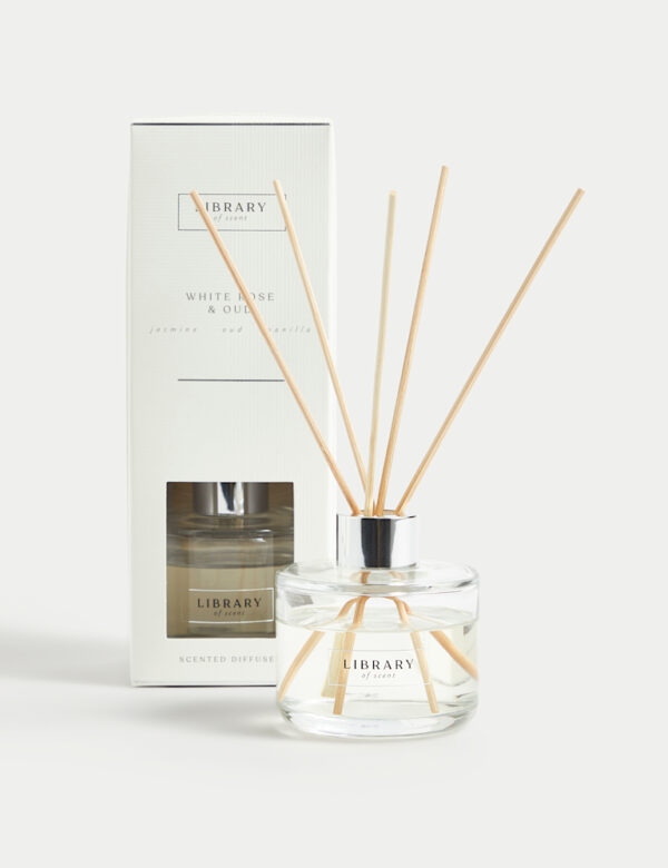 White Rose & Oud 100ml Diffuser