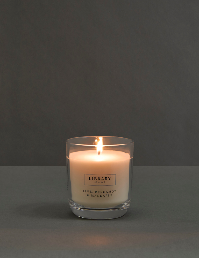 Lime, Bergamot & Mandarin Scented Candle