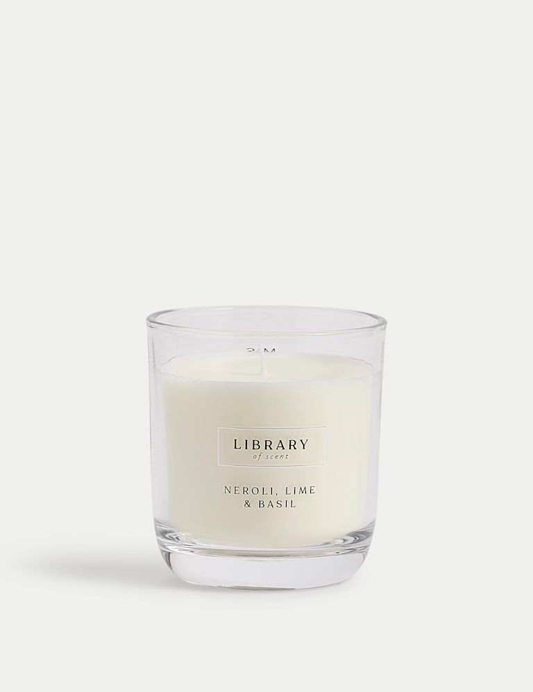 Neroli, Lime & Basil Scented Candle