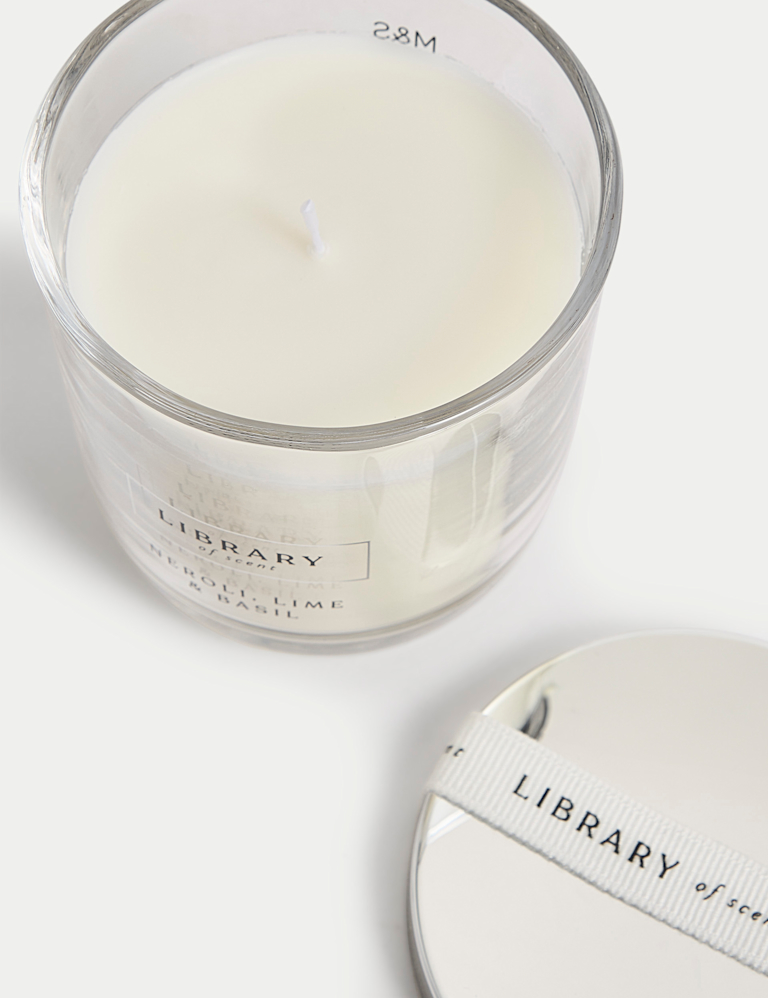 Neroli, Lime & Basil Scented Candle