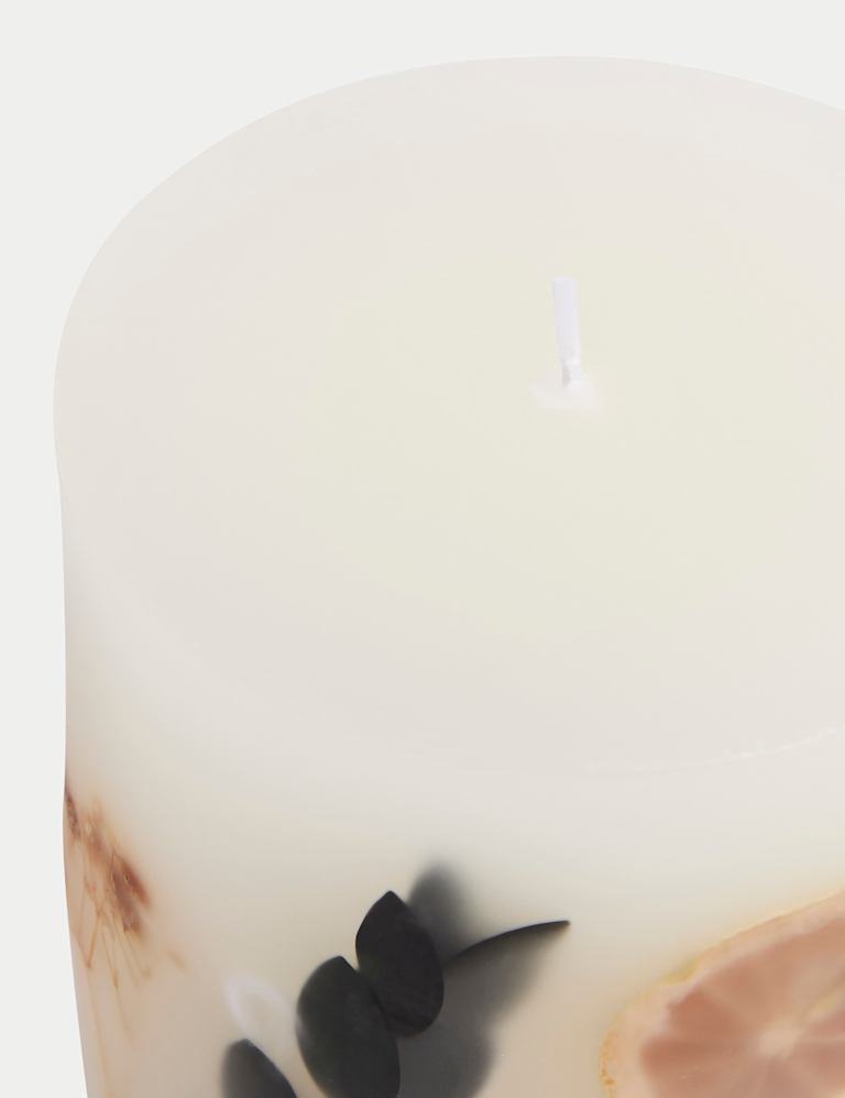 Neroli, Lime & Basil Inclusion Candle