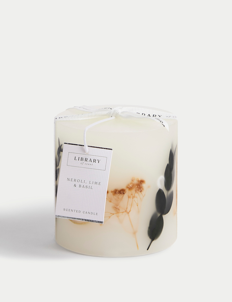 Neroli, Lime & Basil Inclusion Candle