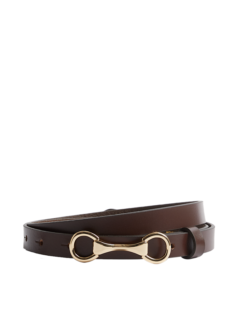 Leather Snaffle Waist Belt