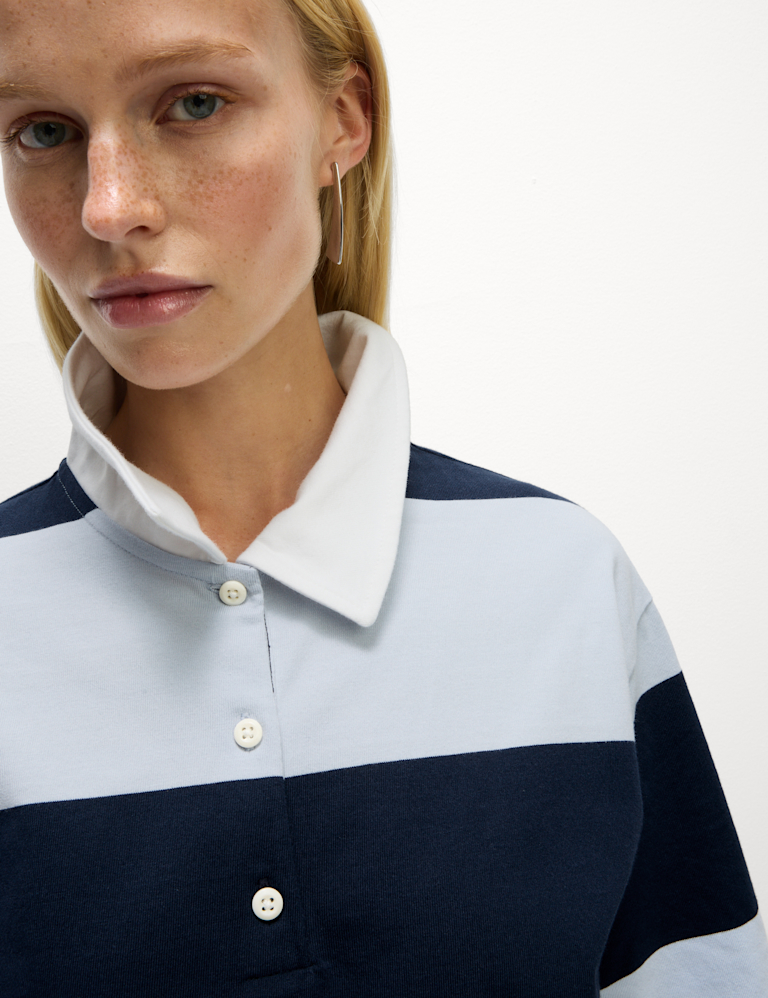 Striped Rugby Top