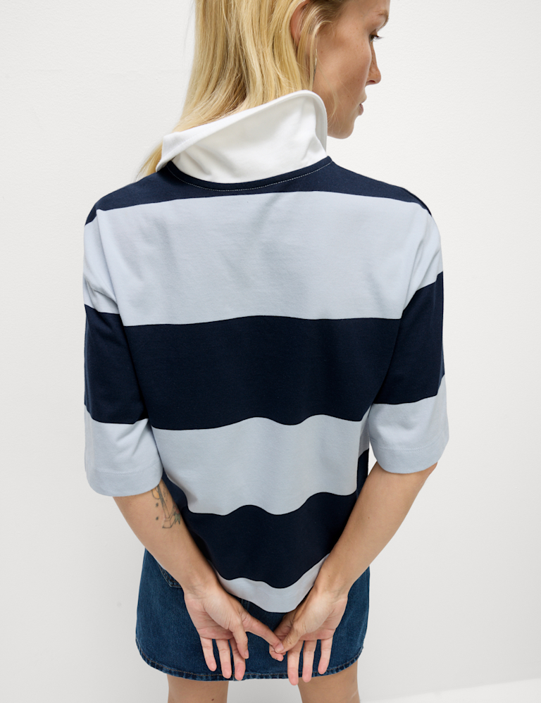 Striped Rugby Top