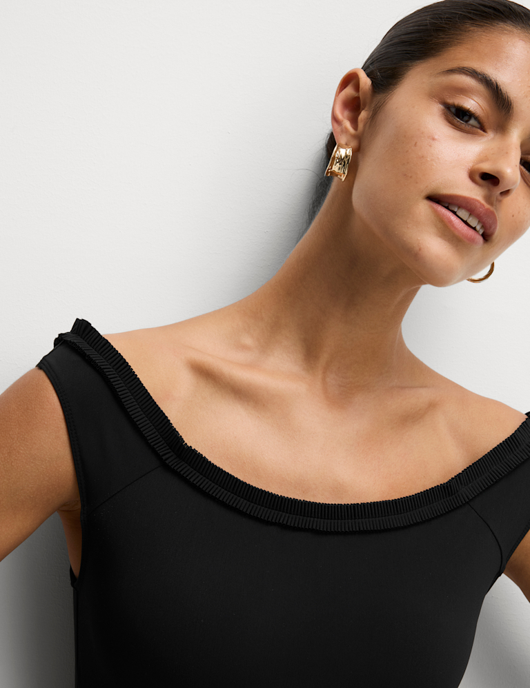 Off-The-Shoulder Swimsuit