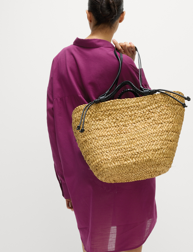 Pure Cotton Collared Beach Shirt