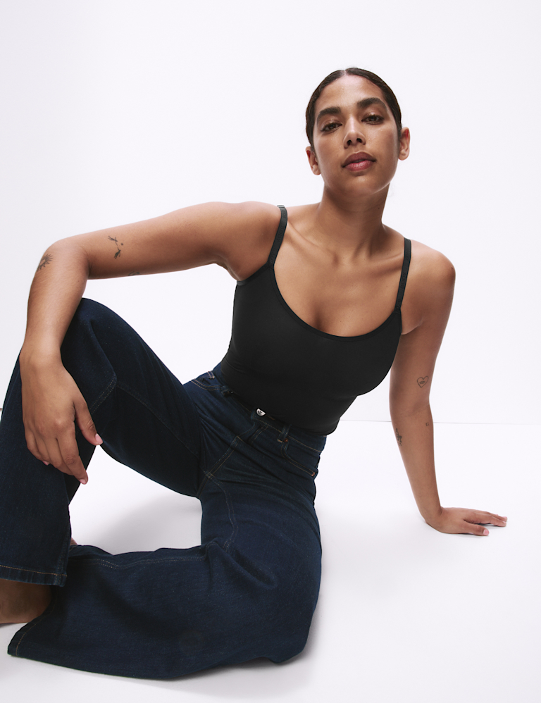 Flexifit™ Sheer Strappy Thong Body