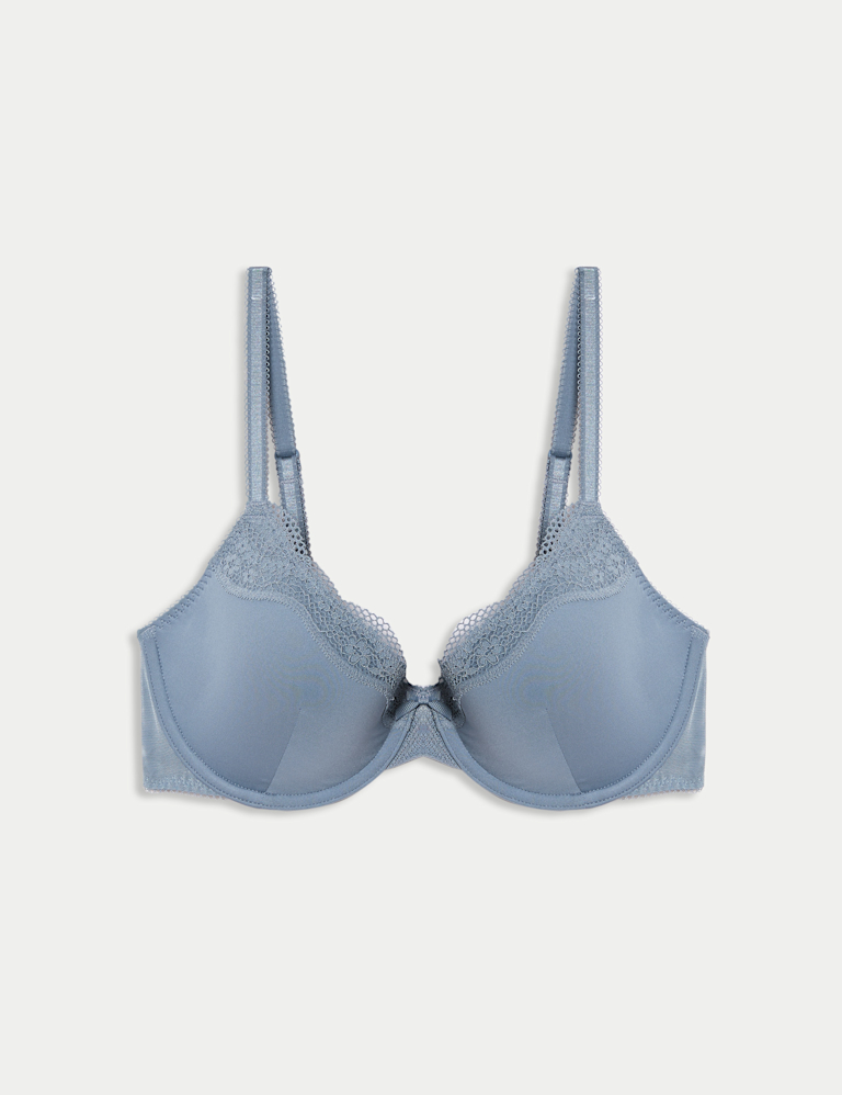 Jasmine Lace Wired Demi Cup Bra A-E