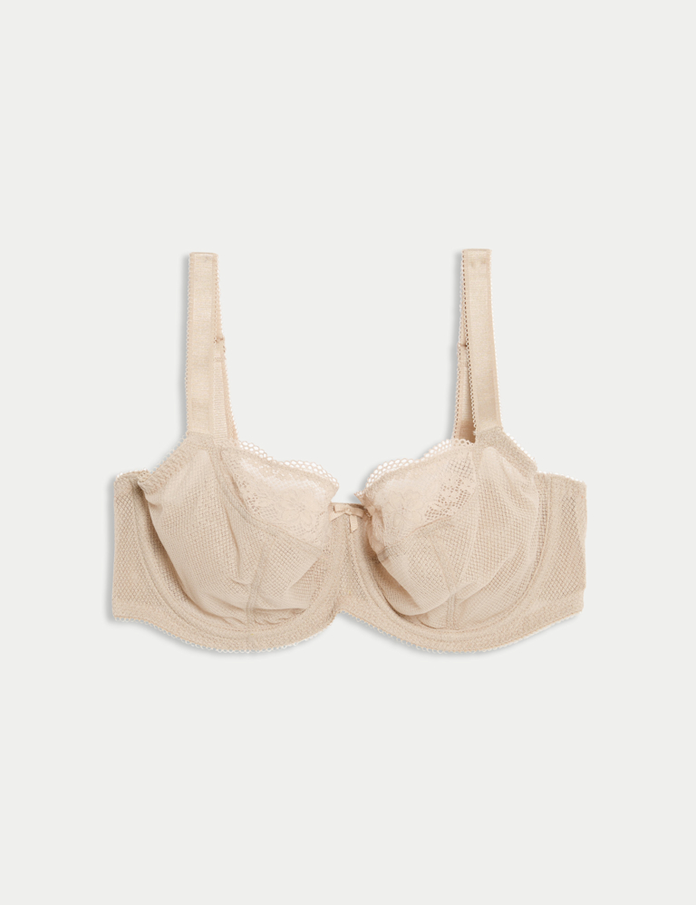 Jasmine Lace Wired Balcony Bra (F-H)