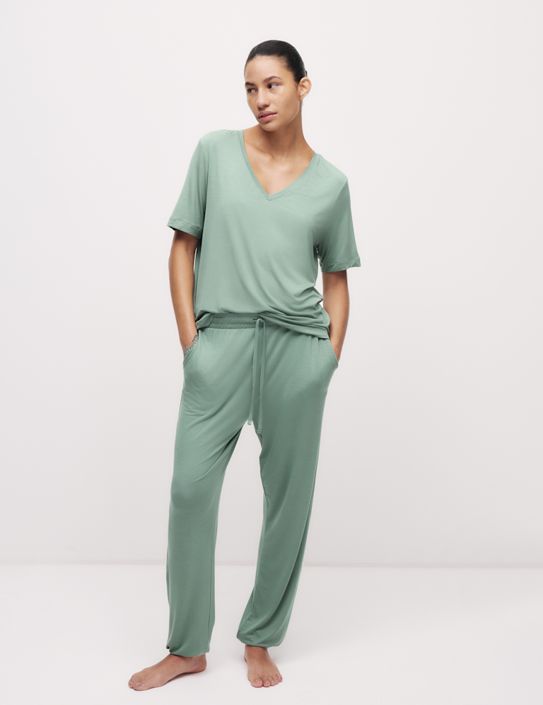 Lace Detail Pyjama Top