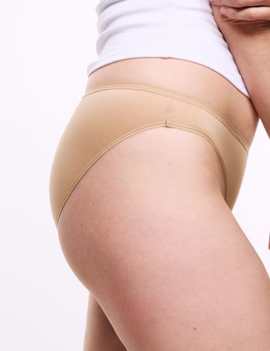 5pk No VPL Microfibre Low Rise Bikini Knickers