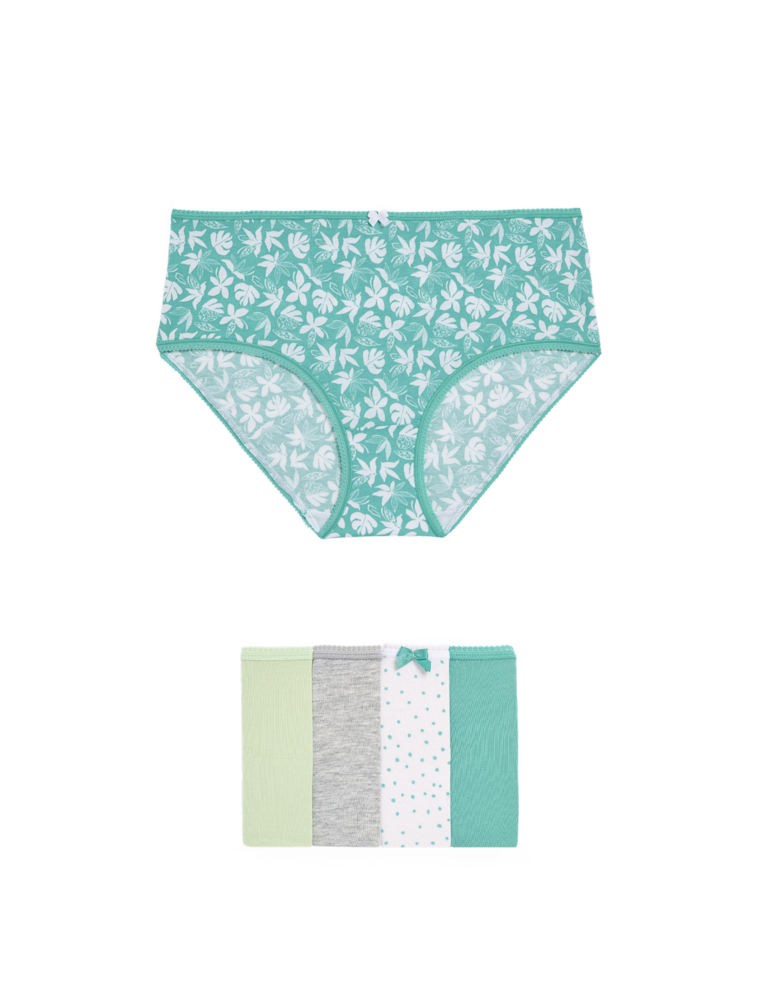 5pk Cotton Lycra™ High Rise Shorts