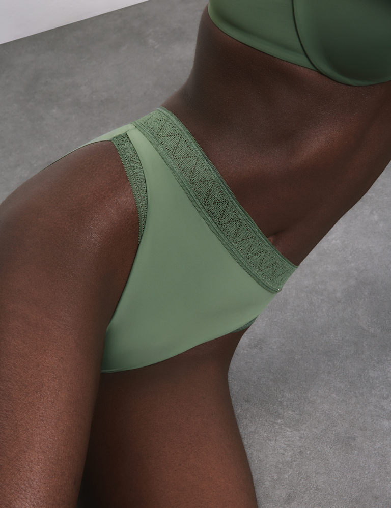 Boston Microfibre No VPL High Leg Knickers