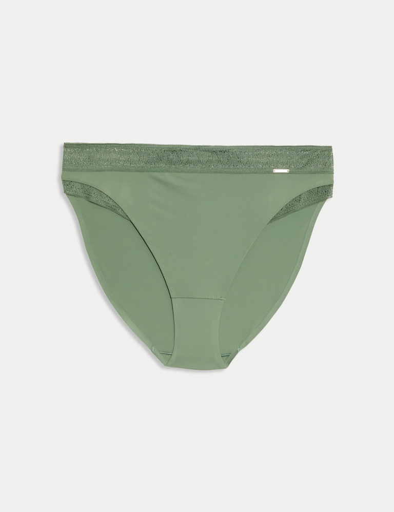Boston Microfibre No VPL High Leg Knickers