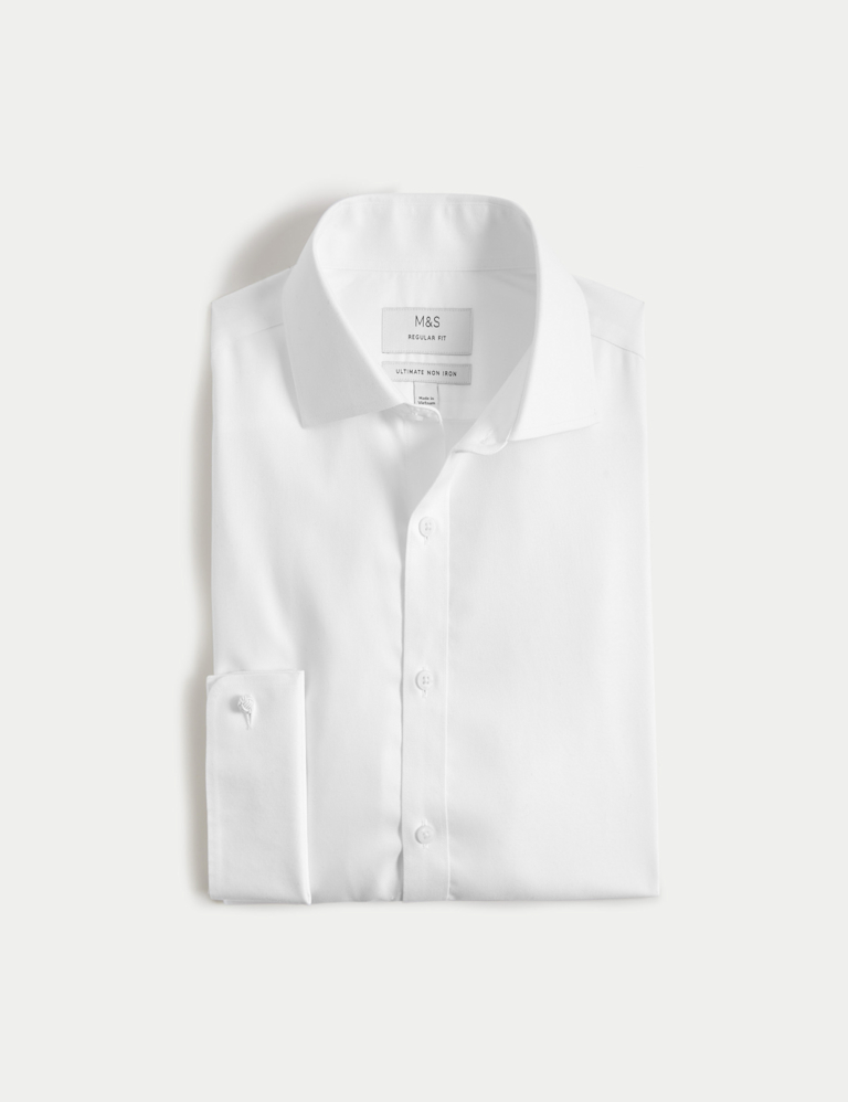 Ultimate Non Iron Regular Fit Pure Cotton Shirt